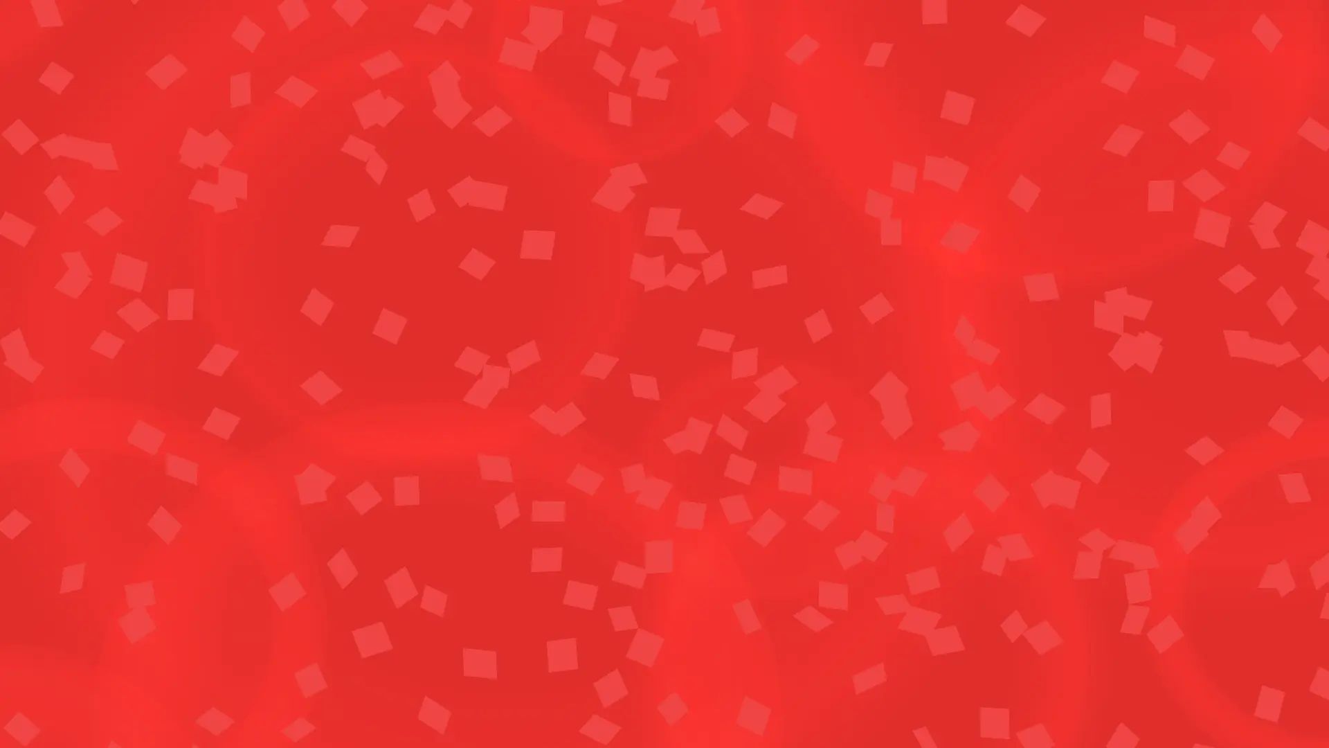 red confetti background